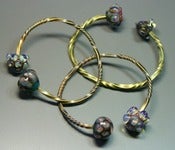 Image of Twisted Brass Bangles