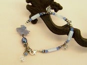 Image of Periwinkle Blue Mixed Medium Bracelet -- One-of-a-Kind (F794)