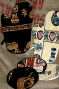 Image of HandSewn African Oven Mits, Potholders