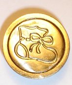 Image of 033 - Baby Boots Wax Seal Stamper
