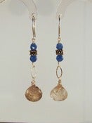 Image of Rutilated Quartz, Blue Quartz, Sterling Silver -- One-of-a-Kind (F787)