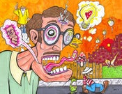 Image of R. Crumb: One of these things is Not Like the Other PRINT