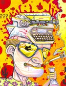 Image of Hunter S. Thompson: Gonzo Waltz PRINT