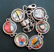 Image of Reading Themed Bracelet Readers Book Literary Themed Jewelry