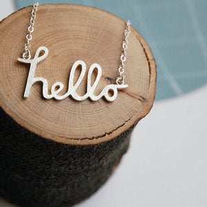 Image of custom name necklace