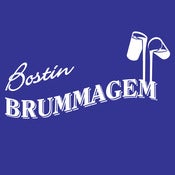 Image of Bostin Brummagem, Bostin Design - Royal Blue, available as Tee Shirt and Poster