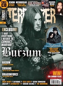Terrorizer 217 December 2011 - Burzum, Nightwish, Shining, Venom and Sick Sounds 9 Animals as Leader