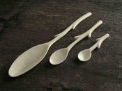 Image of LARGE BONE TWIG SPOON