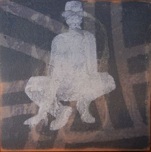 Image of kneeling human by Martin Webb