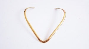 Image of Angled Gold Necklace