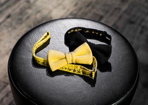 Image of Sound Pellegrino bow tie (Black or Yellow)