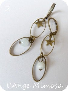 Image of Boucles d'oreilles "ellipses"