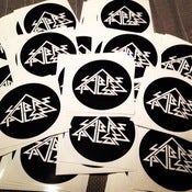 Image of Sabrepulse Circle Stickers
