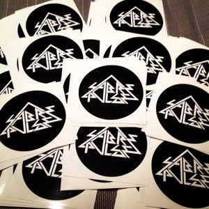 Image of Sabrepulse Circle Stickers
