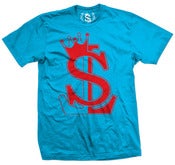 Image of Teal Logo Tee (Red)