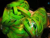 Image of Silicone Wrist Band (Lime)