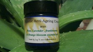 Image of Organic Anti ageing facecream created by Lucy B of Sunflower retreats