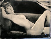 Image of Reclining Nude #1 Print from Tintype 
