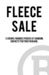 Image of 3 Mystery Fleece for $60