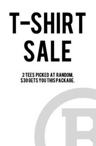 Image of 2 Mystery Tees for $30