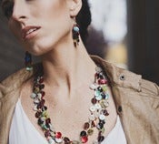 Image of Button Necklace