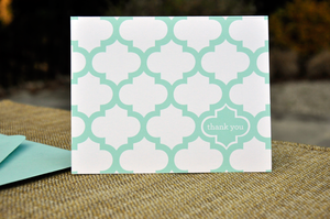 Image of Patterned Thank You