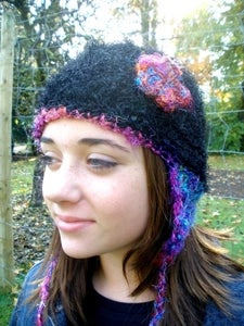 Crochet This! Sari Silk Beanie and Ear Flap Hat $2.99 Crochet This! Sari Silk Beanie and Ear Flap Hat $2.99
