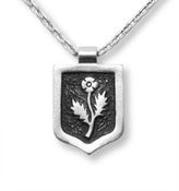 Image of Flower Escutcheon Pendant
