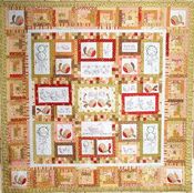 Image of Cinderberry Stitches Tail Feather Block of the Month Kit