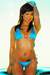 Image of BLUE STRING BIKINI