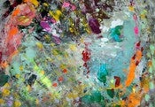 Image of Orange and Aqua 