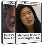 Image of The Leadership Series: Michelle Rhee and Paul Vallas (2 DVDS)
