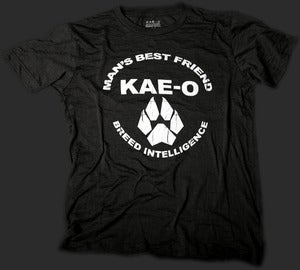 Man's Best Friend Men's Burnout Tee - Black