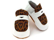Image of Baby Penny Loafer - leopard $44.00
