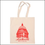 Image of Madtown Wisconsin Tote Bag