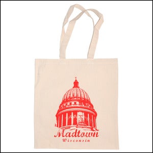 Image of Madtown Wisconsin Tote Bag