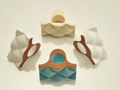 Image of WOOD AND DIAMOND RINGS