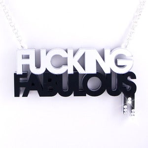 Image of Fucking Fabulous Necklace