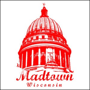 Image of Madtown Wisconsin T-Shirt