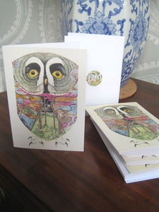 Image of Great Grey Owl Card