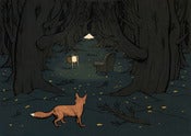 Image of FOX IN WOODS