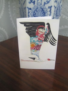 Image of The flight of The Crane - Card