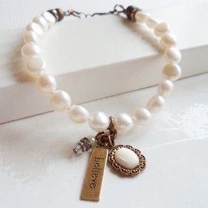 Image of Truly Believe Charm Bracelet