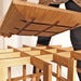 Image of Quadrat Cuboid with Wood Top