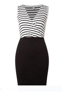Stripe Top Dress