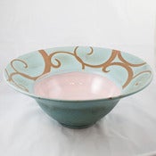 Image of Liz Kinder Large Bowl (Blue/Pink)