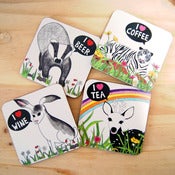Image of Mix & Match I ♥ Animal Coasters