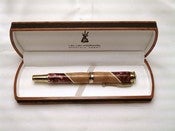 Image of Hawaiian Koa and Handmade Resin Designer Rollerball