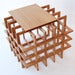 Image of Quadrat Cuboid with Wood Top