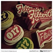 Image of Filter017 VINTAGE LOGO STICKER SET